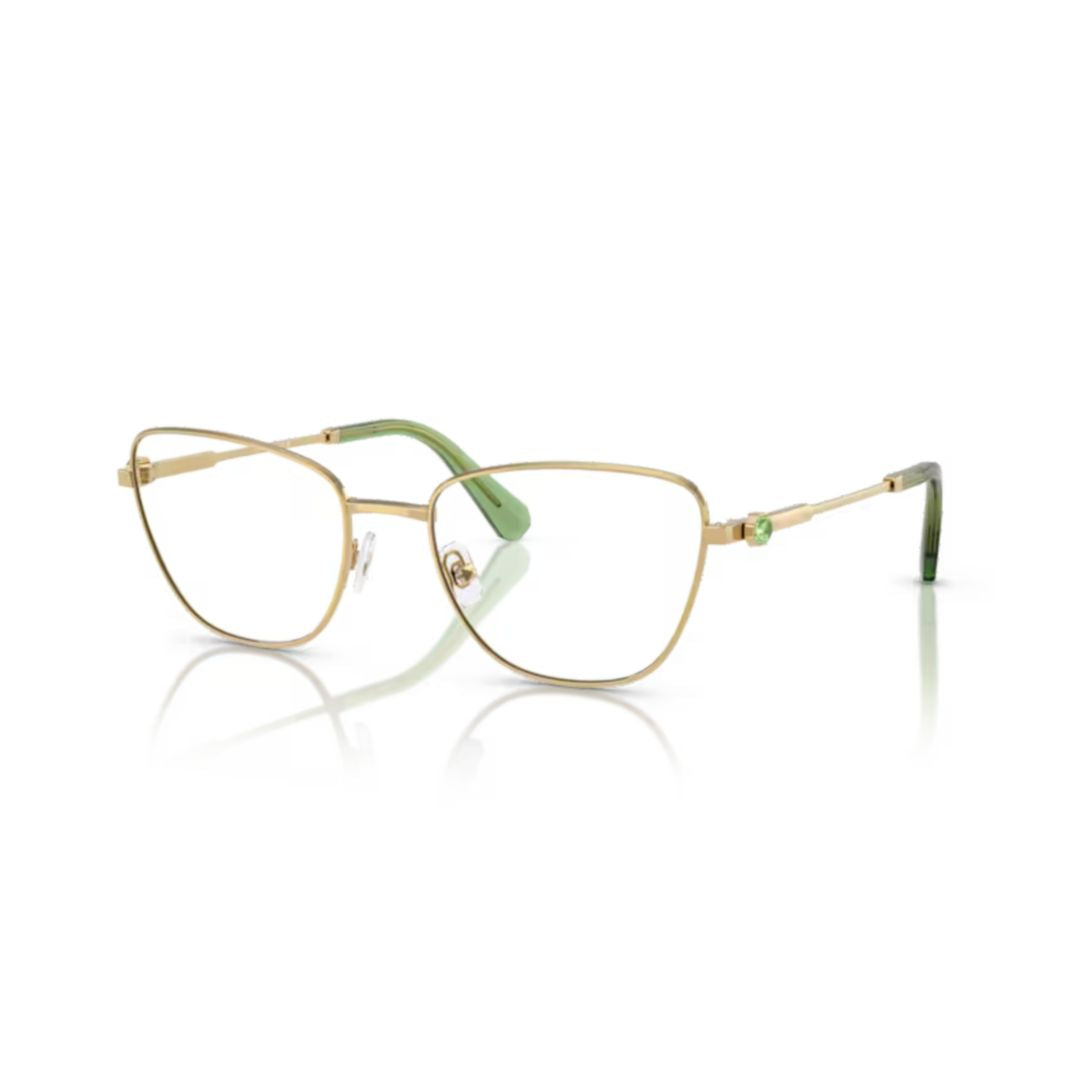 0sk1018 Delicate Gold-tone Cat-eye Eyeglasses
