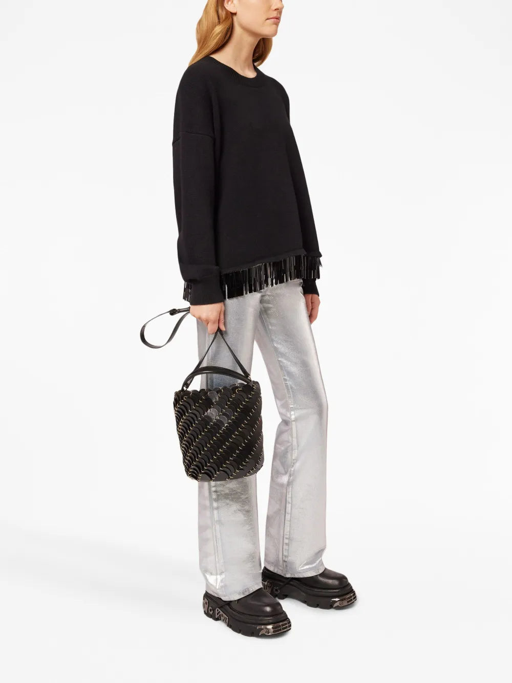Minimalist Pochette with Structured Silhouette