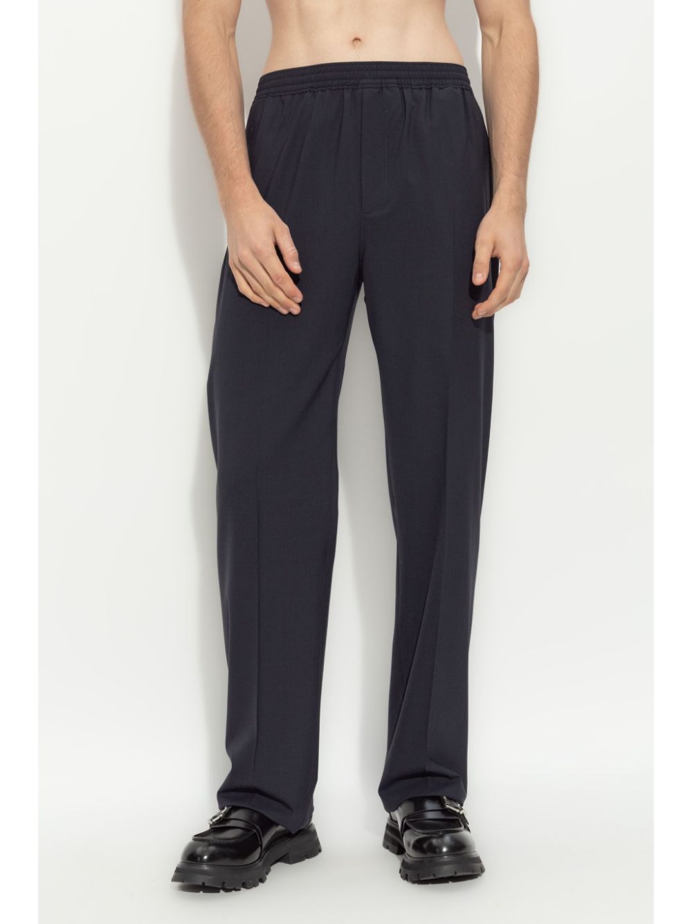Wool Blend Trousers