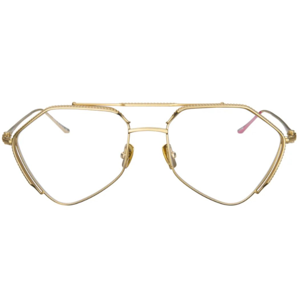 Thone Collection Tn-1 Geometric Gold-Tone Aviator Sunglasses