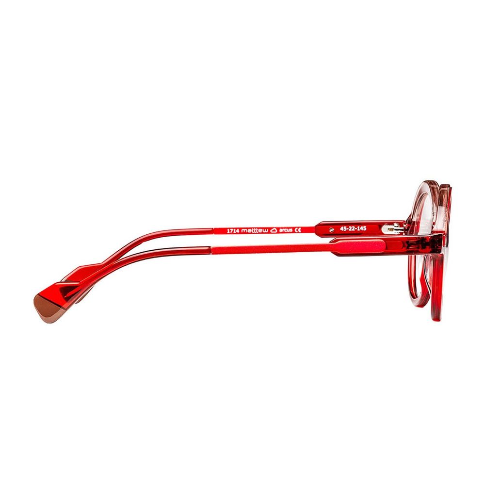 Arcus 1714 Red Crystal Transparent Red Acetate