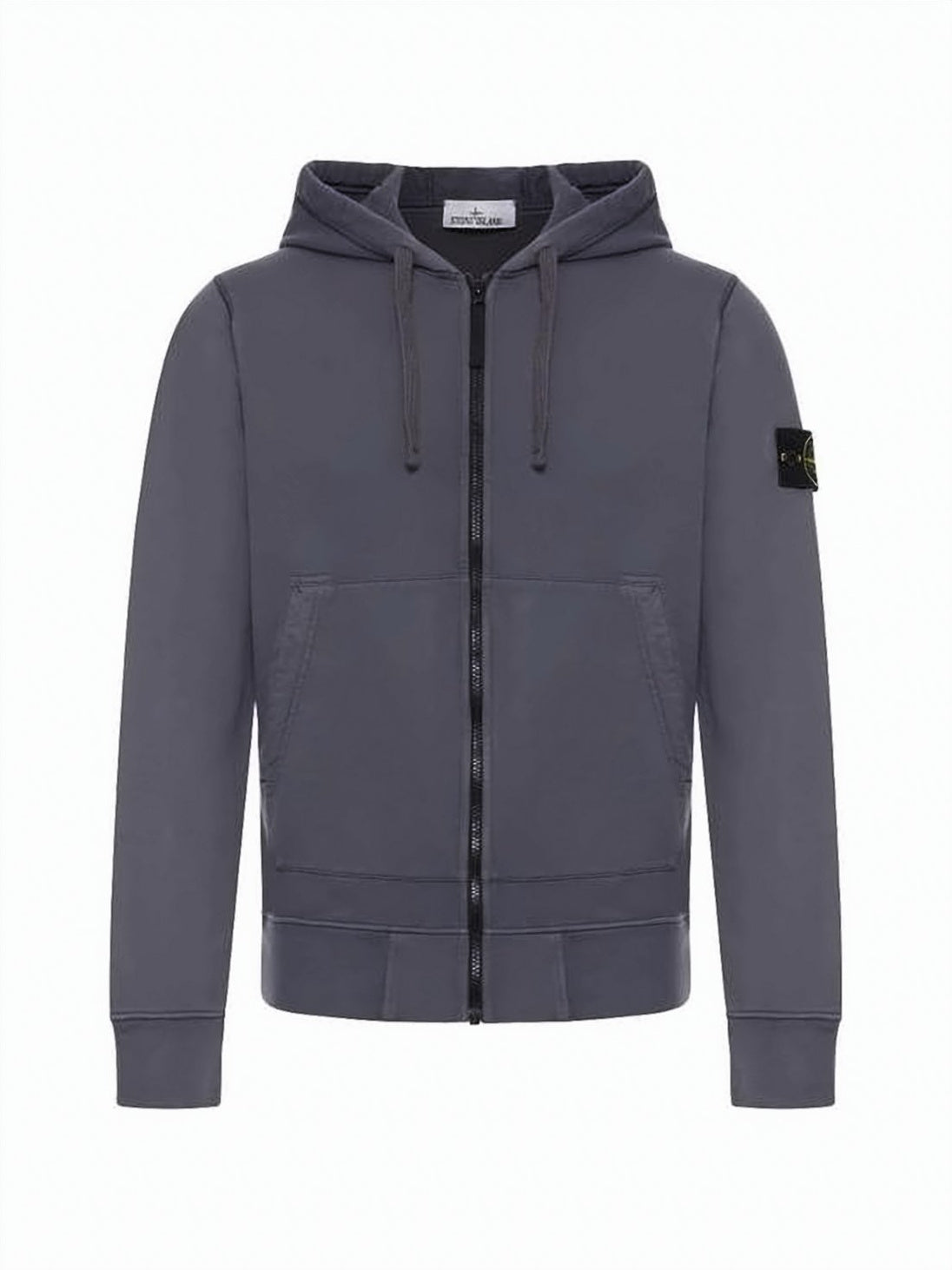 Organic Cotton Fleece Zip-Up Hoodie with Drawstring