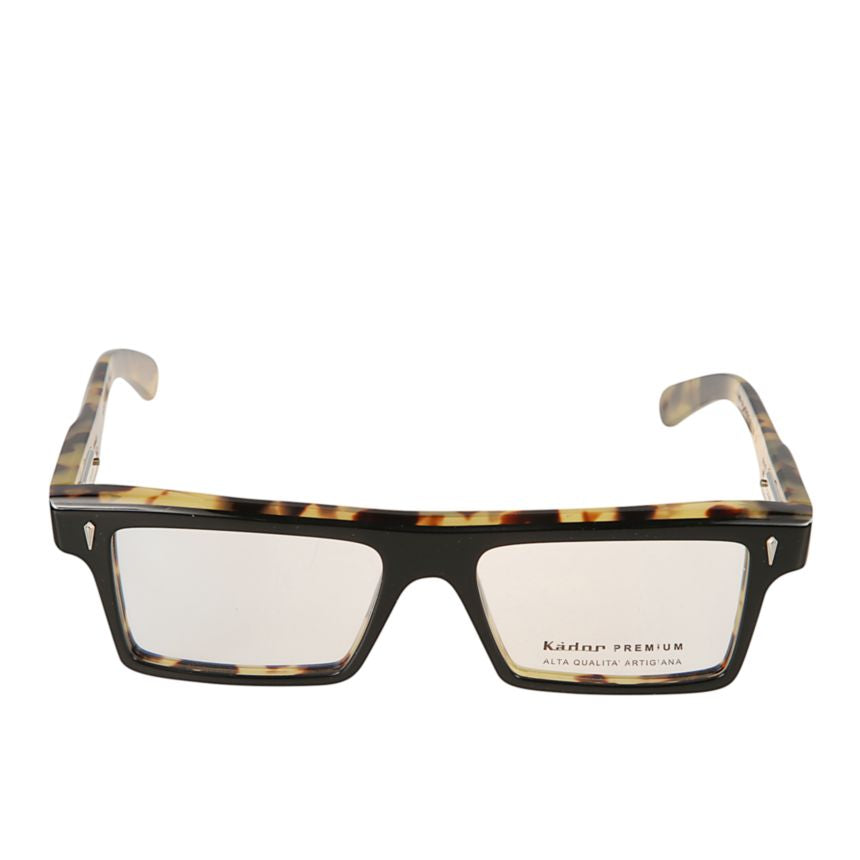 Premium 3 Bold Rectangular Tortoiseshell Sunglasses with Glossy Finish