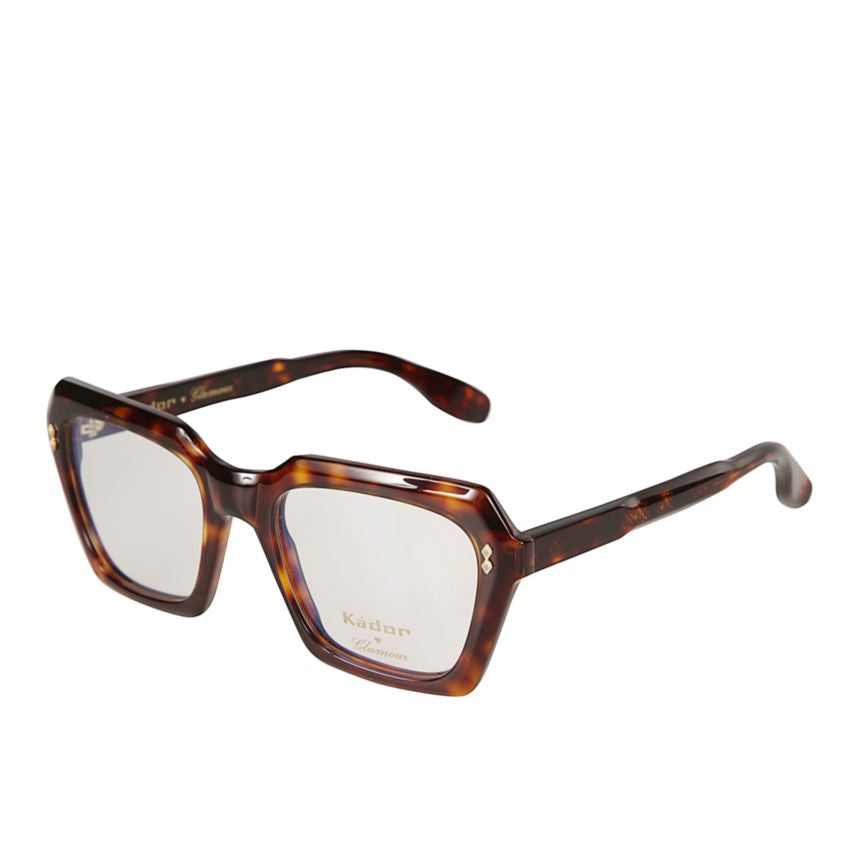 Klara Glamour Oversized Square Frame Tortoiseshell Sunglasses