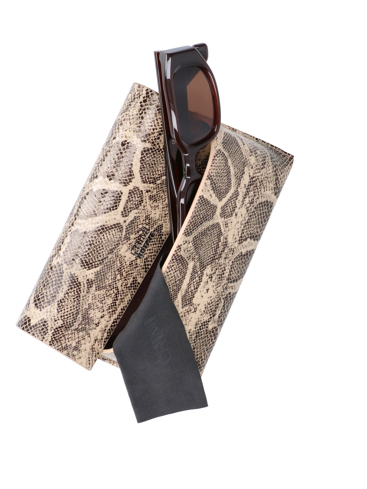 Brown Rotate Levi Rectangular Polarized Sunglasses