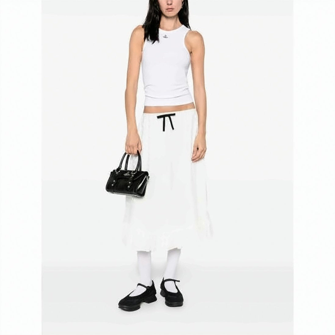 Draped Cowl Neckline Sleeveless Top