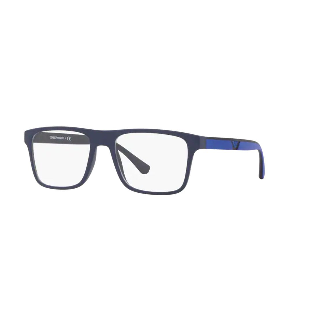 0ea4115 Rectangular Eyeglasses with Matte Finish