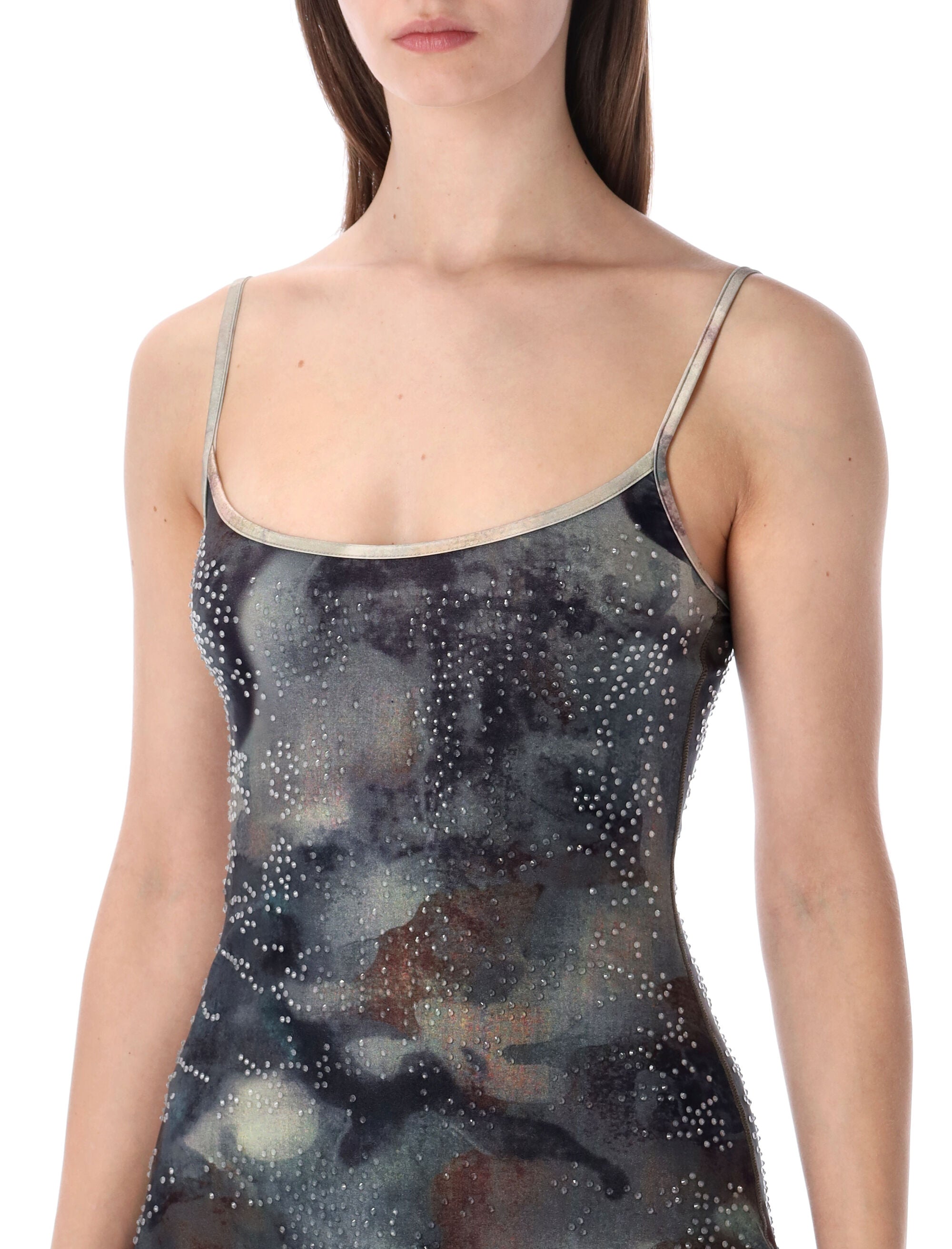 D-Loop Camou Mini Dress