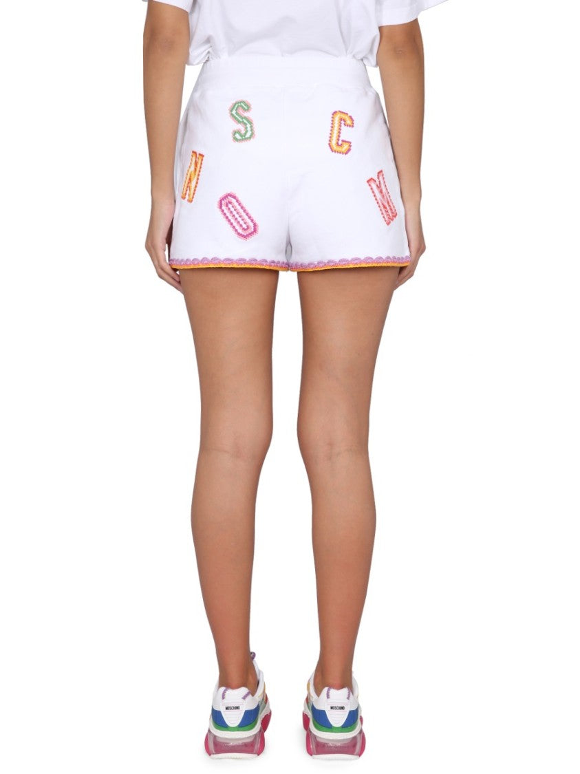 White Bermuda Shorts