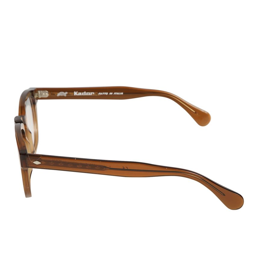 Jolly Cal 49 Translucent Brown Acetate Eyeglasses