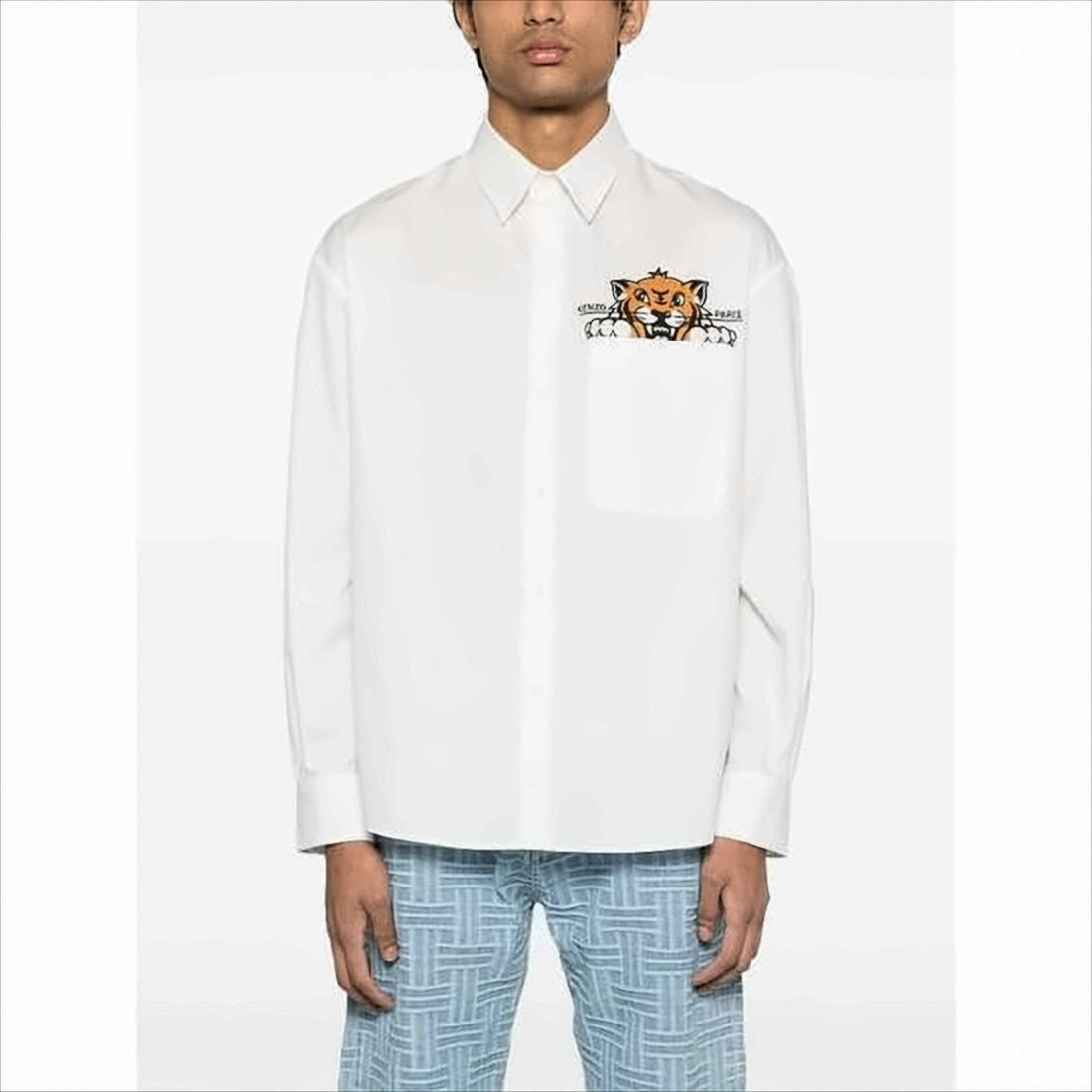 Relaxed Fit Long-Sleeve Shirt