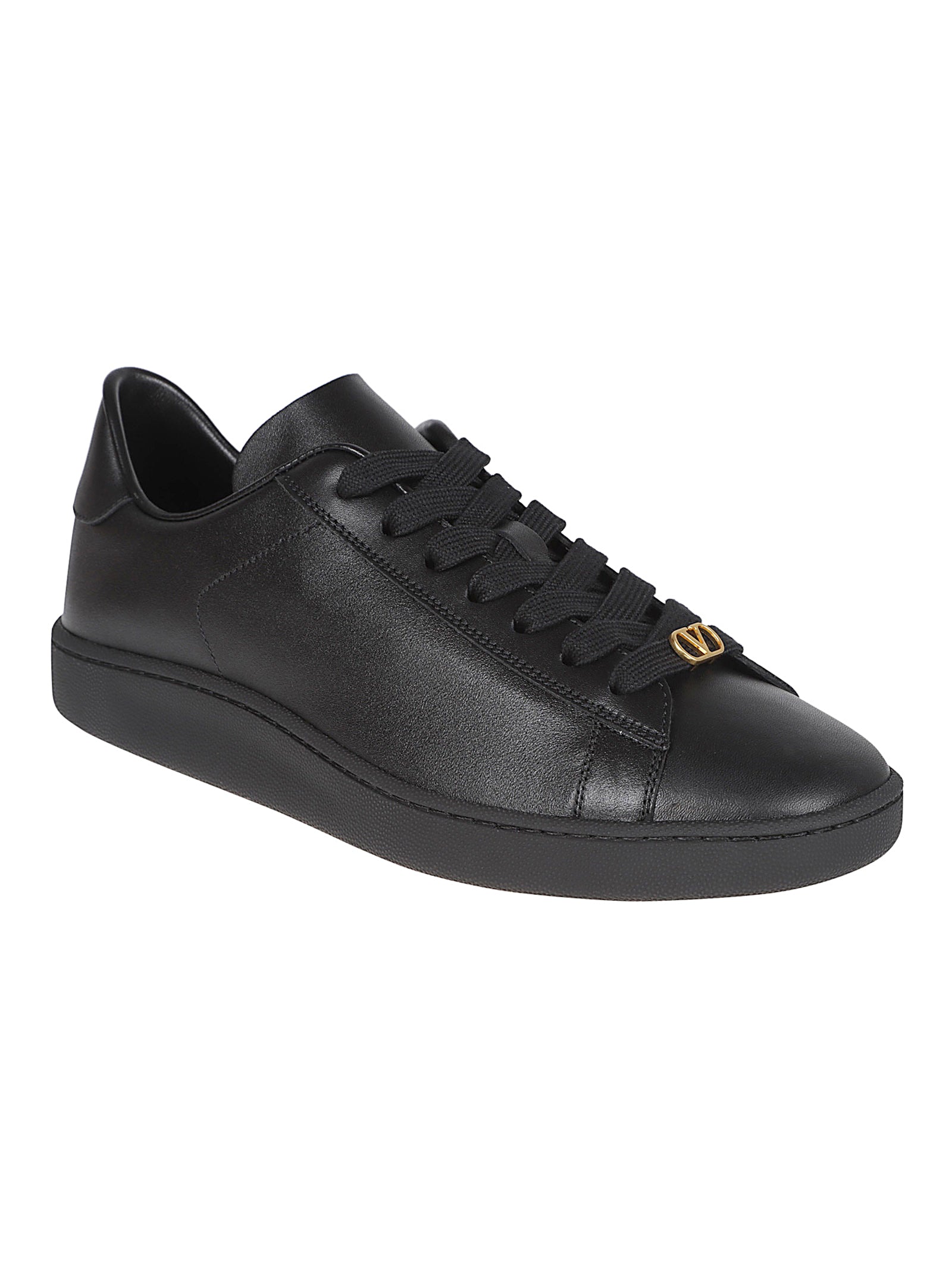 Smooth Leather Low-Top Sneakers