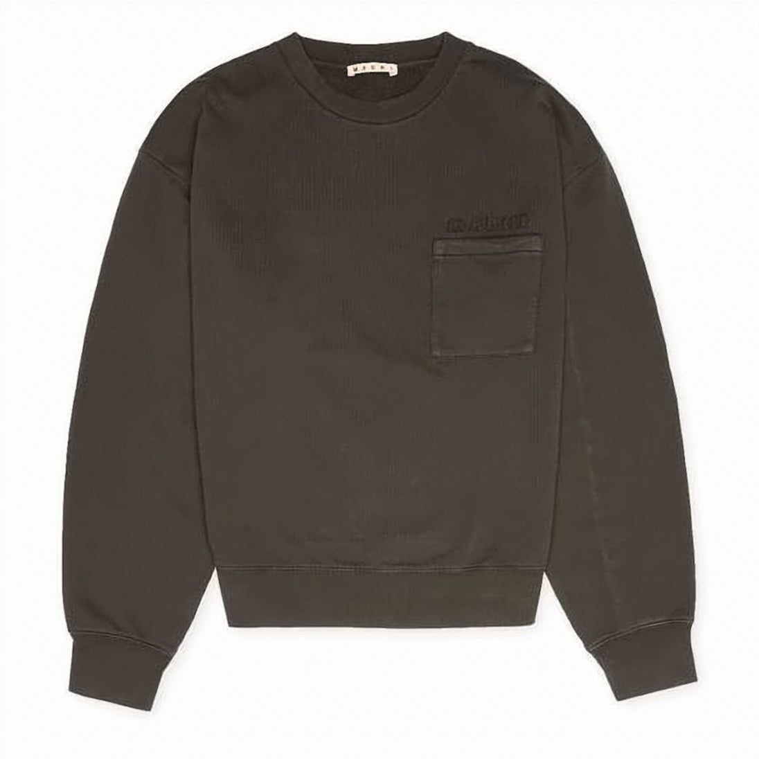 Long-Sleeve Cotton Crewneck Sweatshirt
