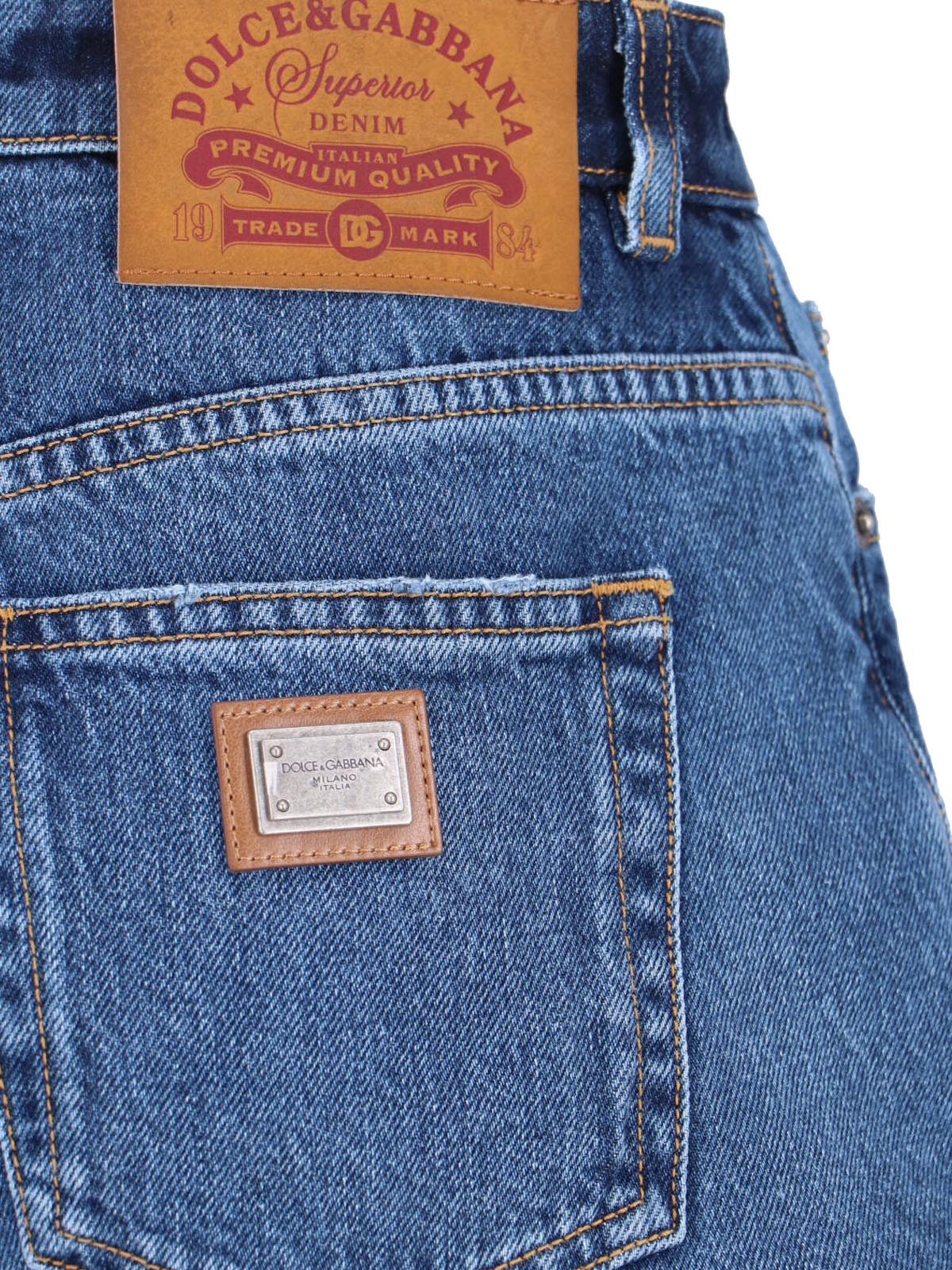 Blue Denim Shorts