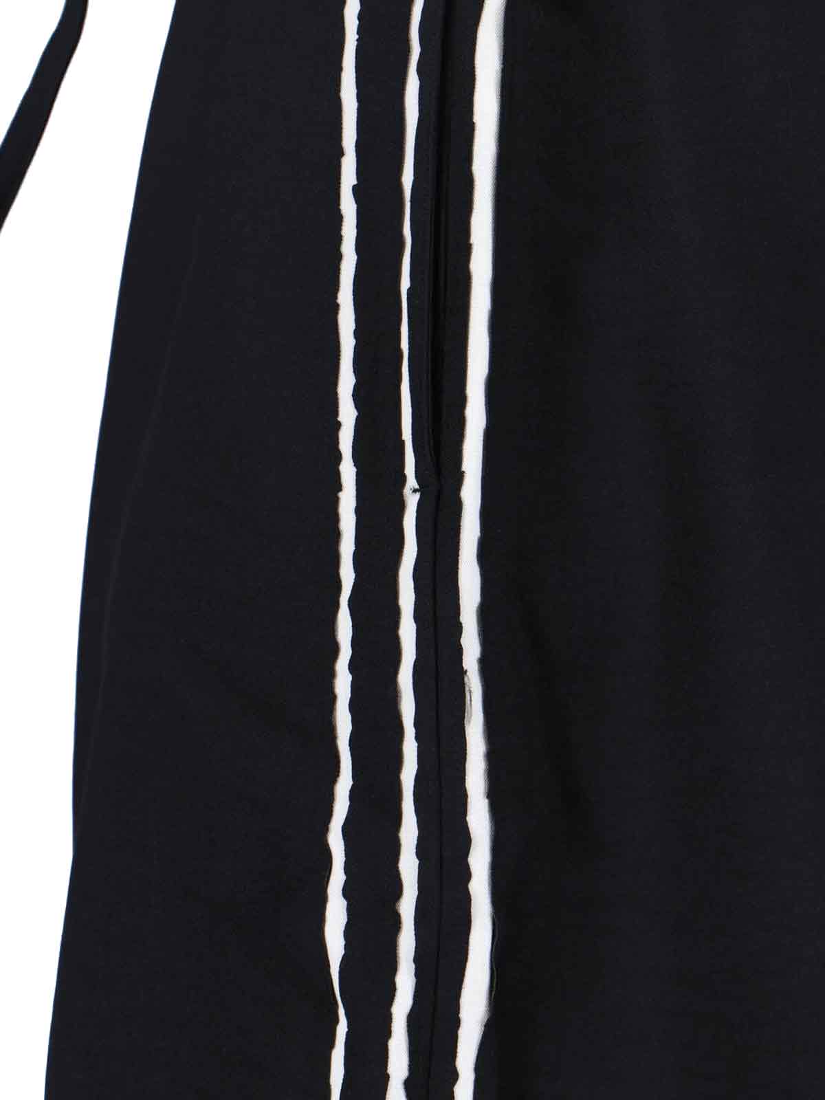 Sports Shorts In Black Recycled Fabric, Elasticated Mid-Rise