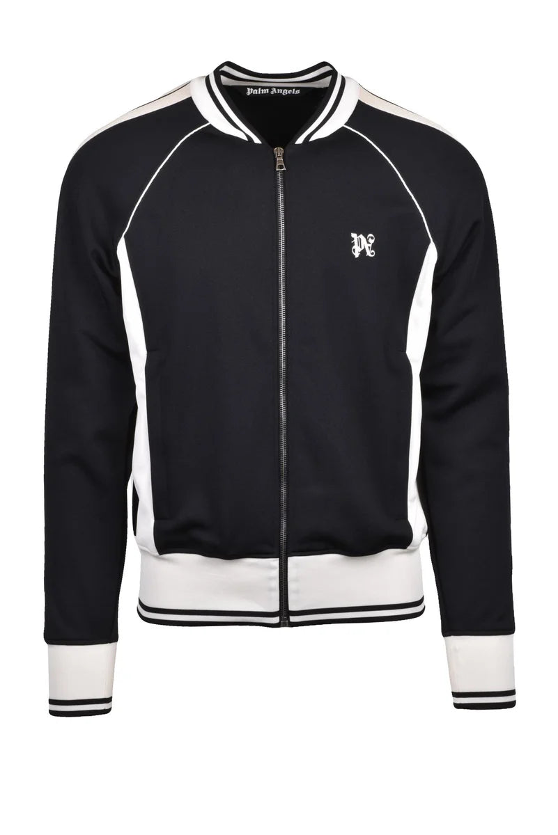 Track Jacket - Black/White