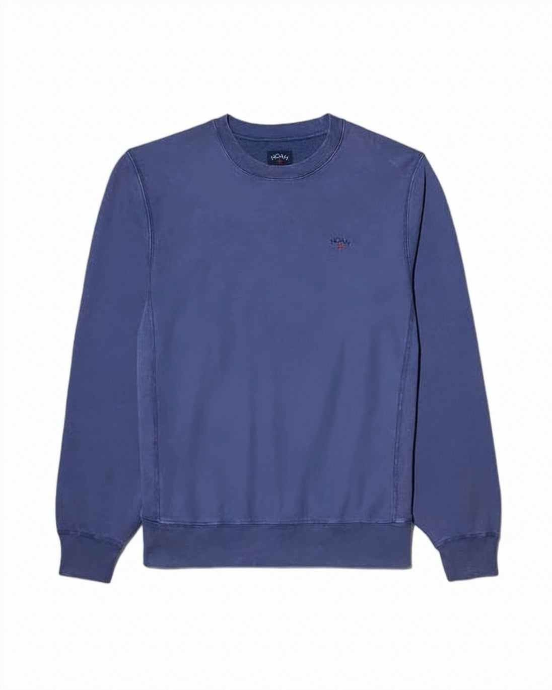 Long-Sleeve Cotton T-Shirt with Emblem