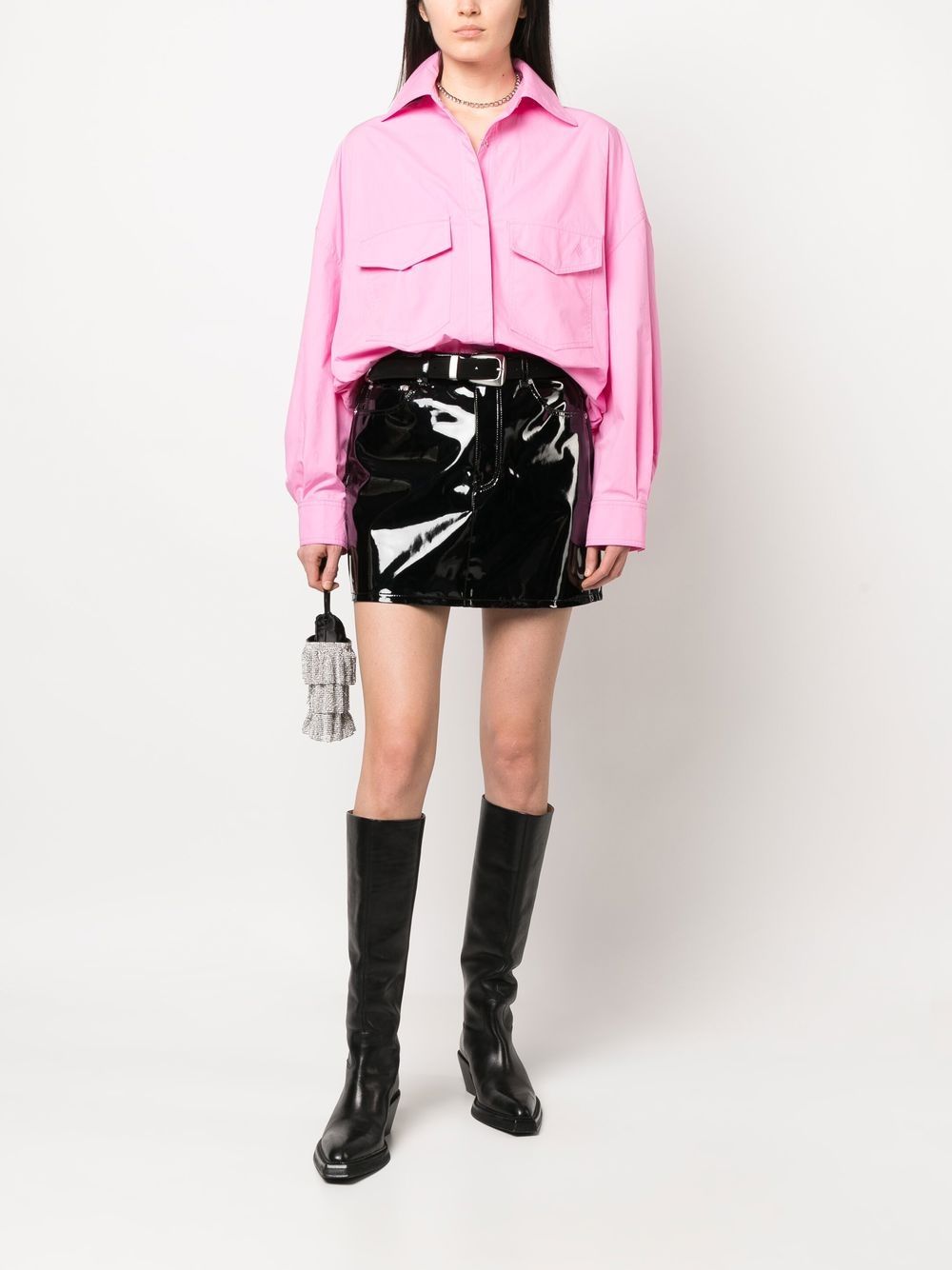 Bubblegum Pink Cotton Overshirt
