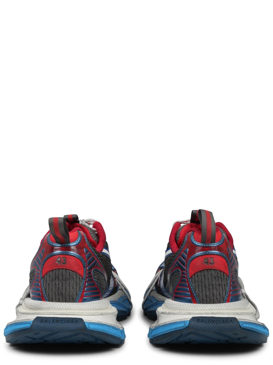 Chunky Multi-Layered Sneakers With Bold Accents