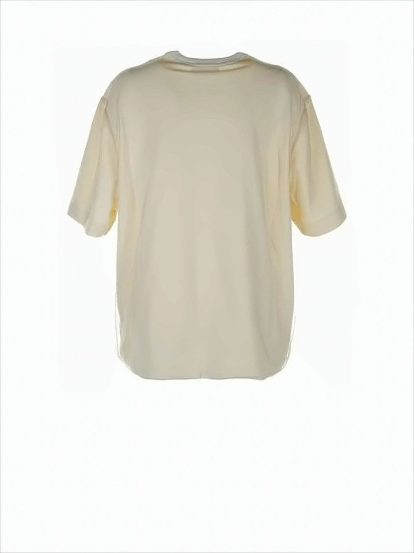 Casual Loose-Fitting Short-Sleeved T-Shirt with Round Neckline