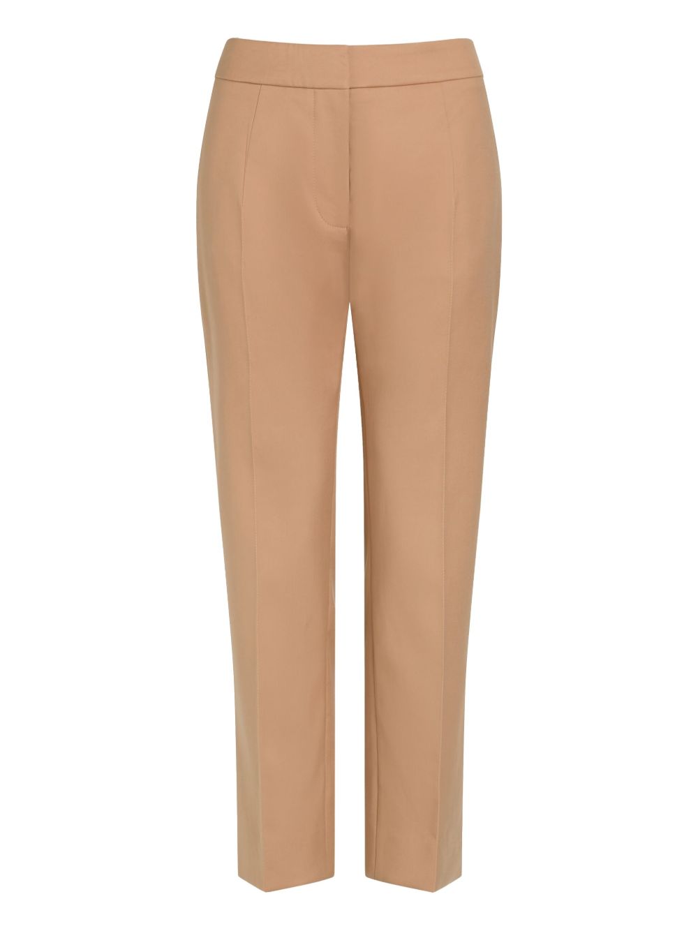 Cropped Beige Trousers