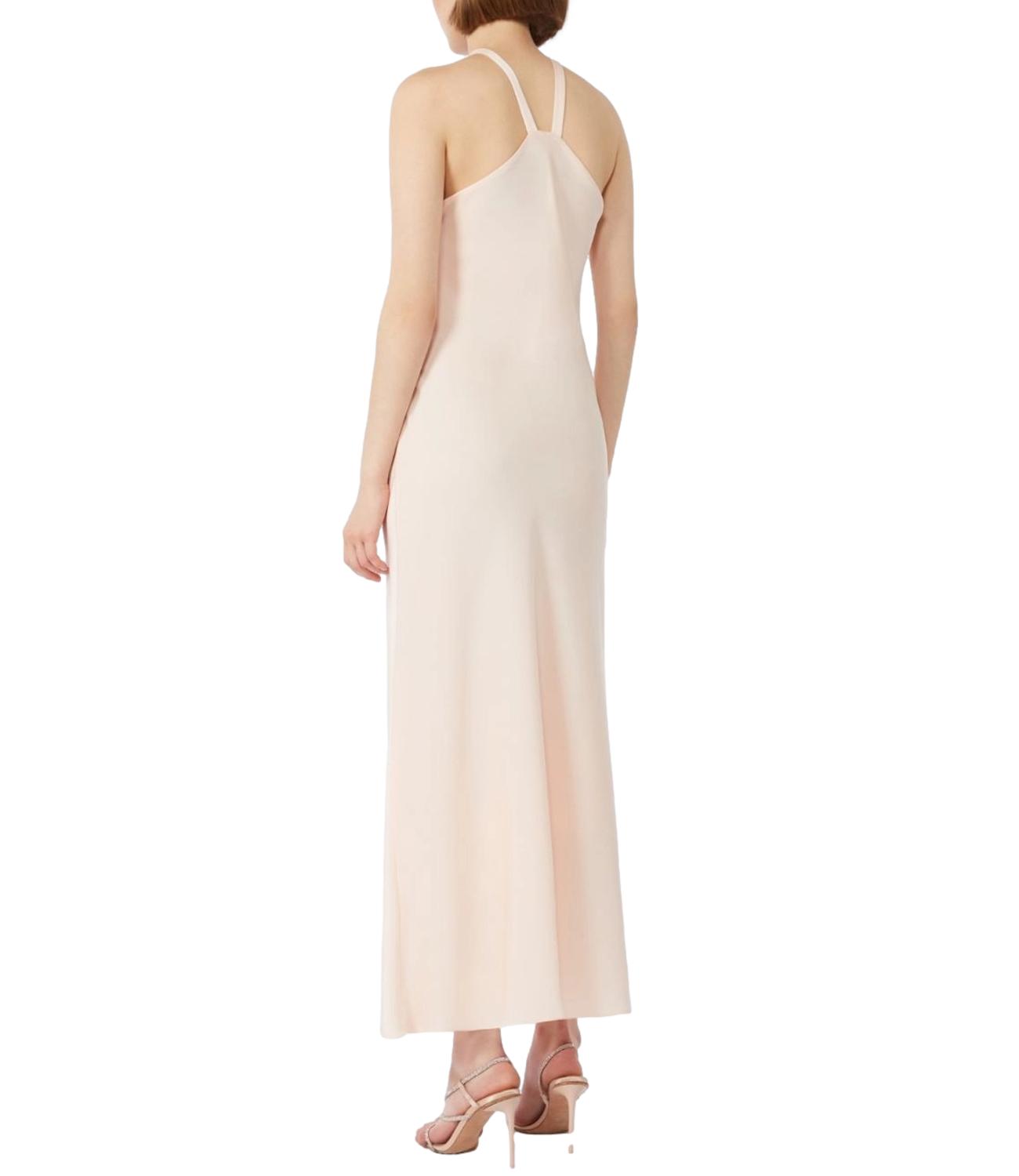 Pink Triacetate Blend Maxi Dress