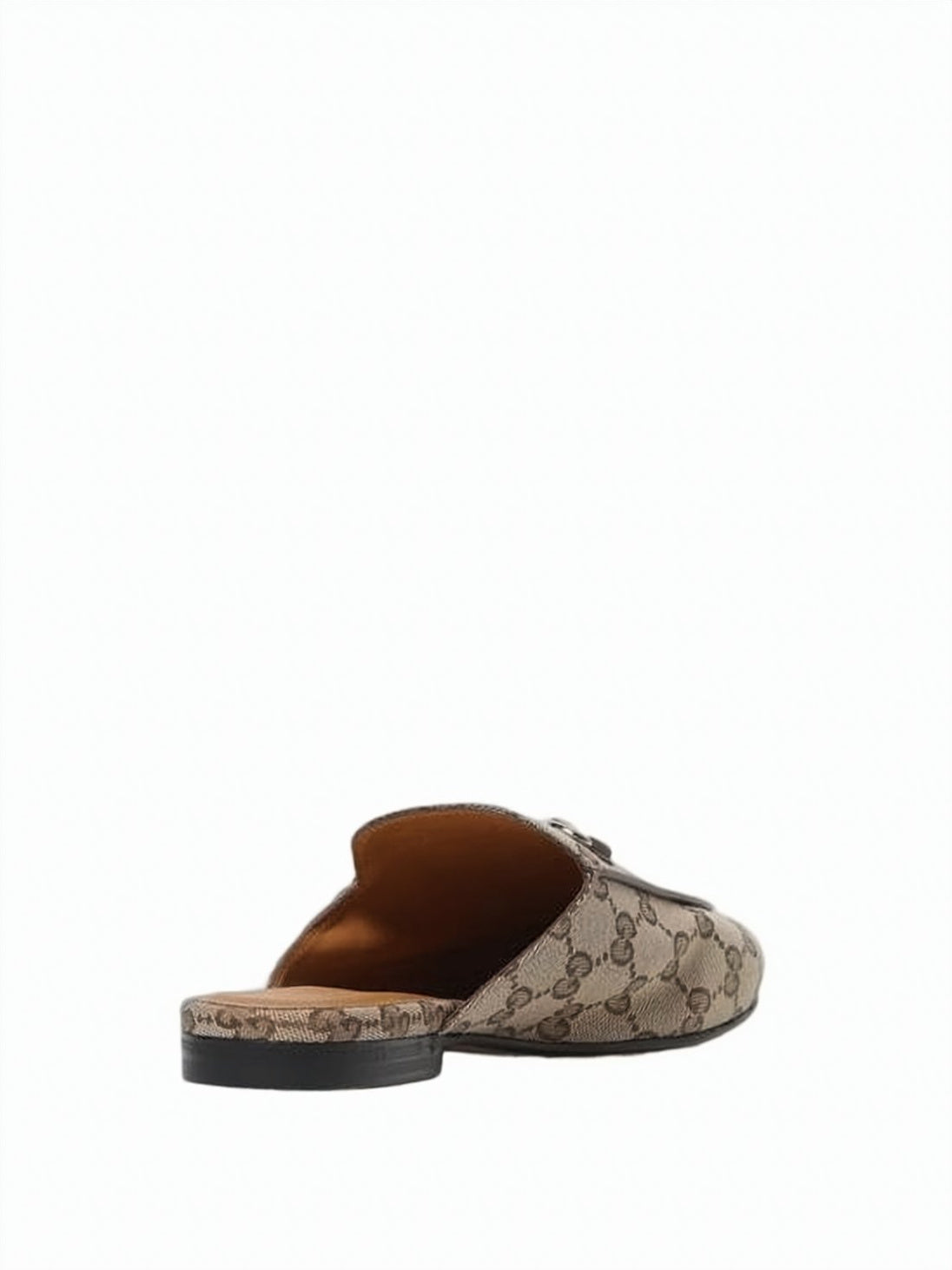 Canvas Upper Slip-On Loafers With Metallic Horsebit Detail
