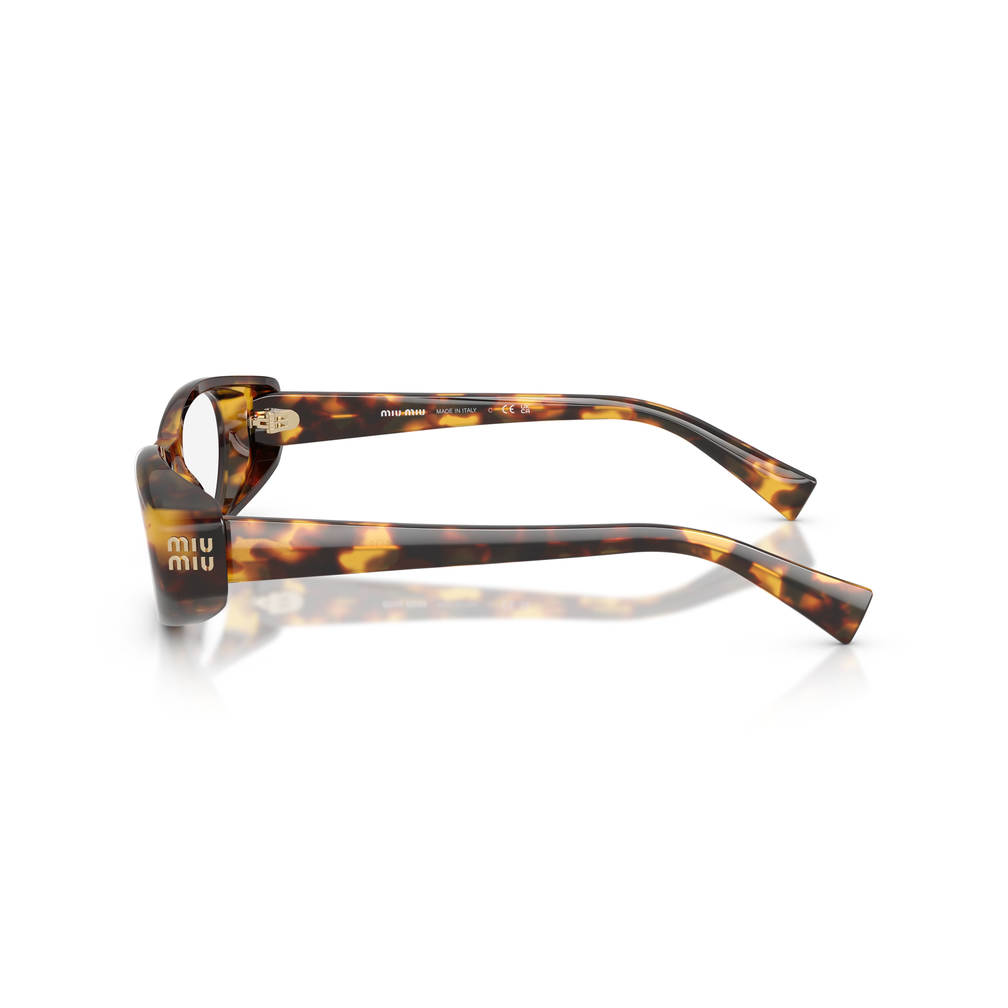 0mu 03zv Tortoiseshell Oval Frame Eyeglasses