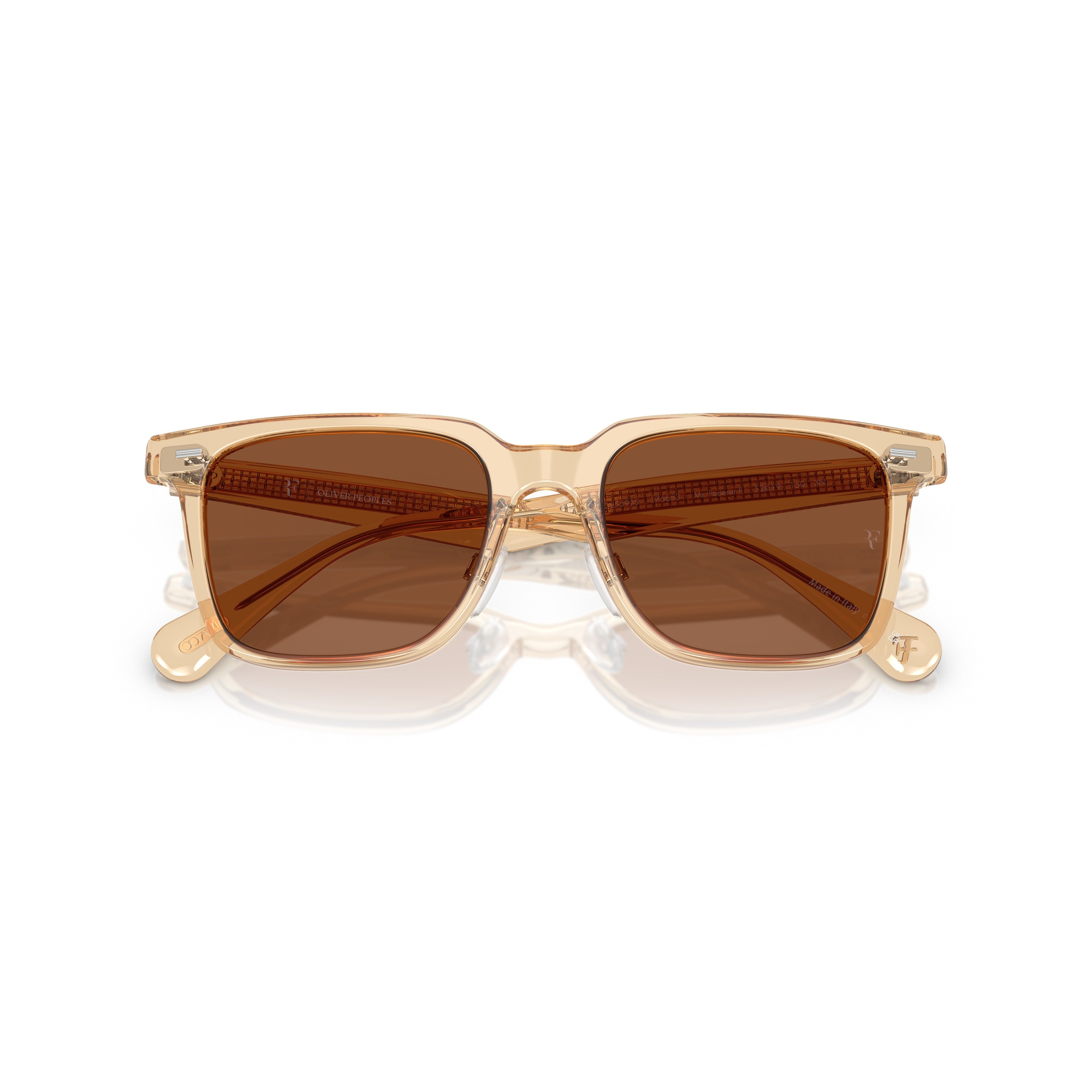0ov5592s Translucent Acetate Sunglasses with Adjustable Nose Pads