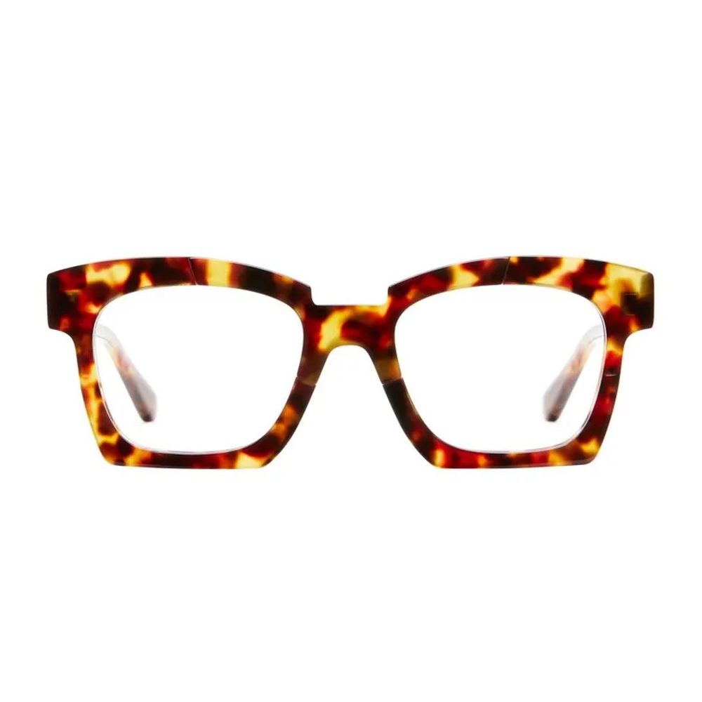 Mask K5 Sculpted Tortoise Acetate Kuboraum Mask K5 Eyewear