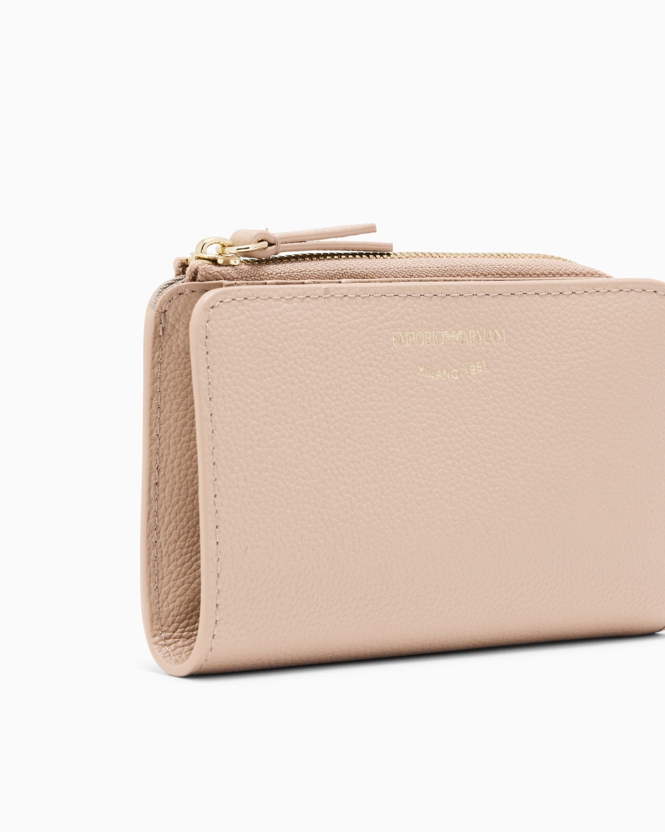 Deer Print Leather Wallet