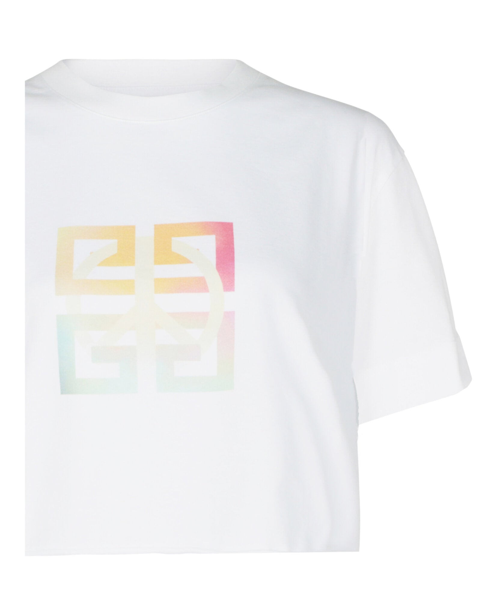 4g Peace Logo Crop Top