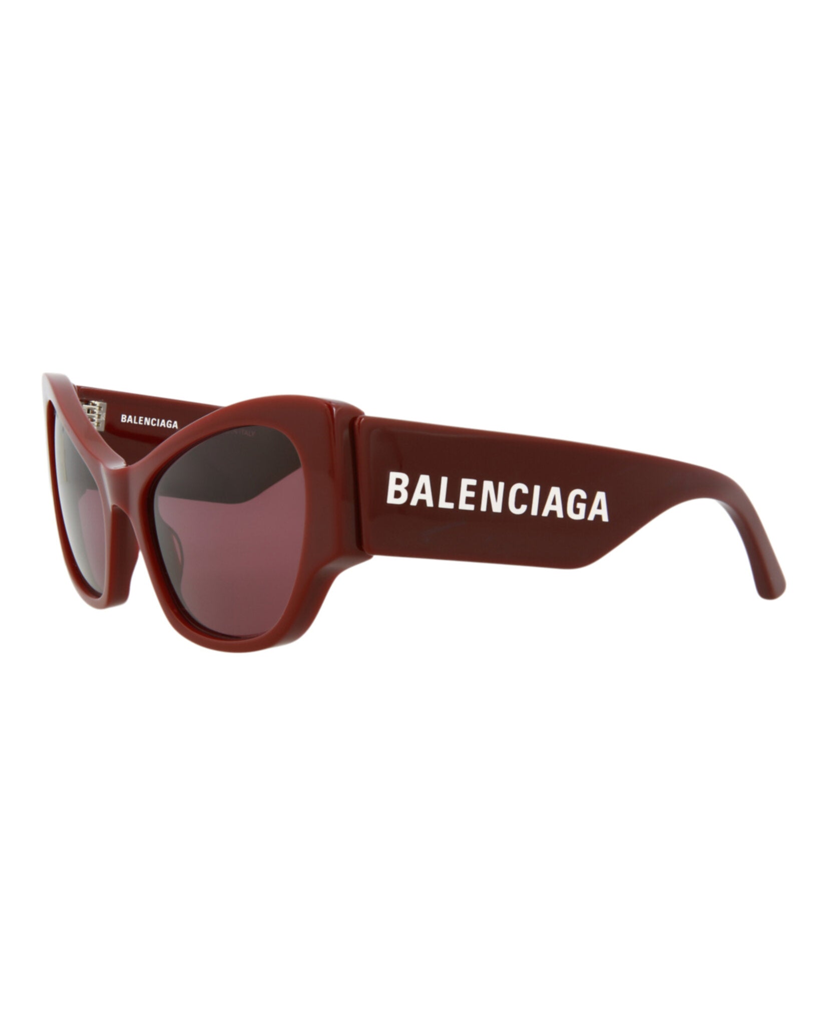 Cat Eye-Frame Recycled Acetate Sunglasses