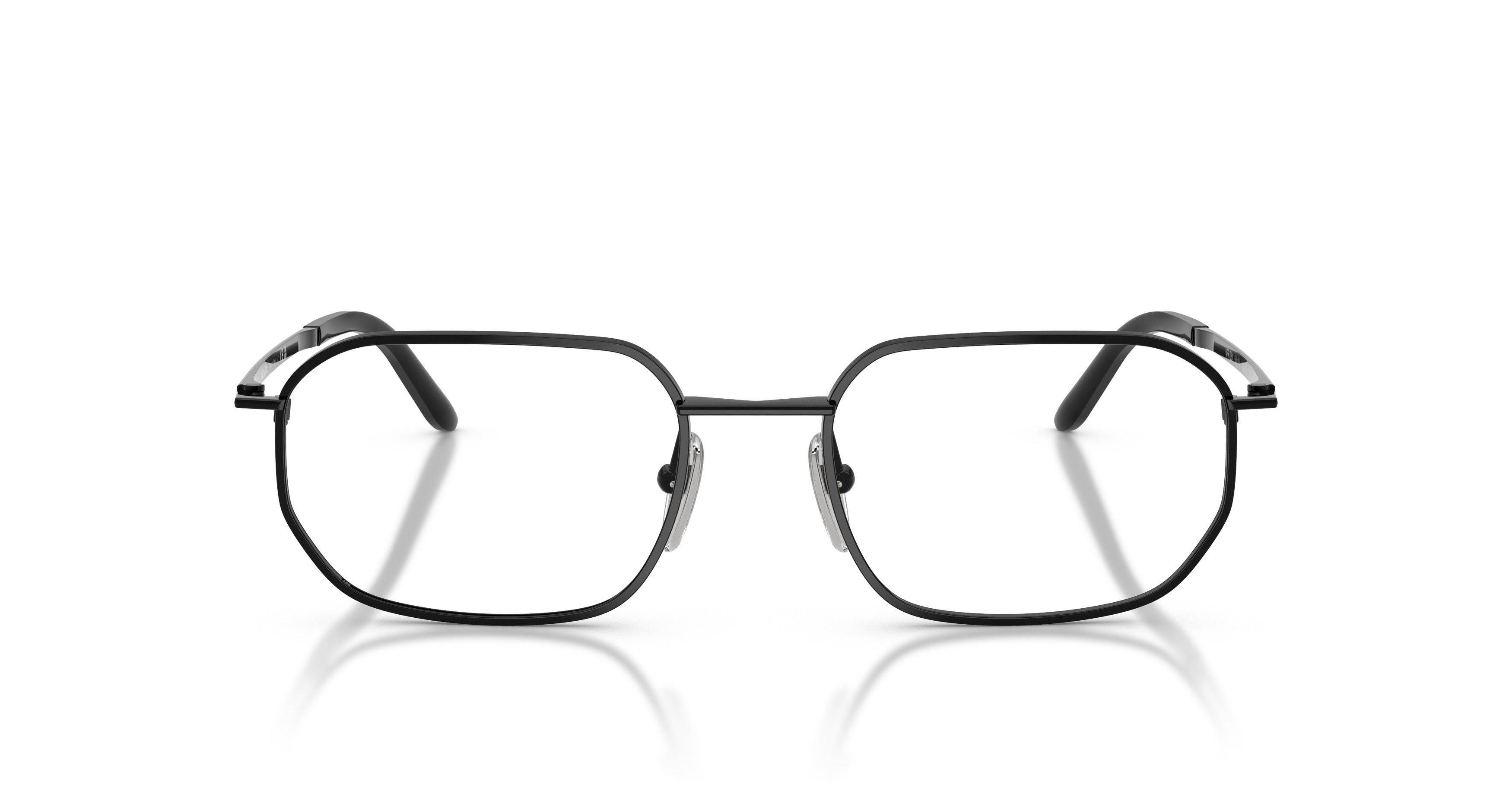 0pr D51v Geometric Metal Frame Sunglasses