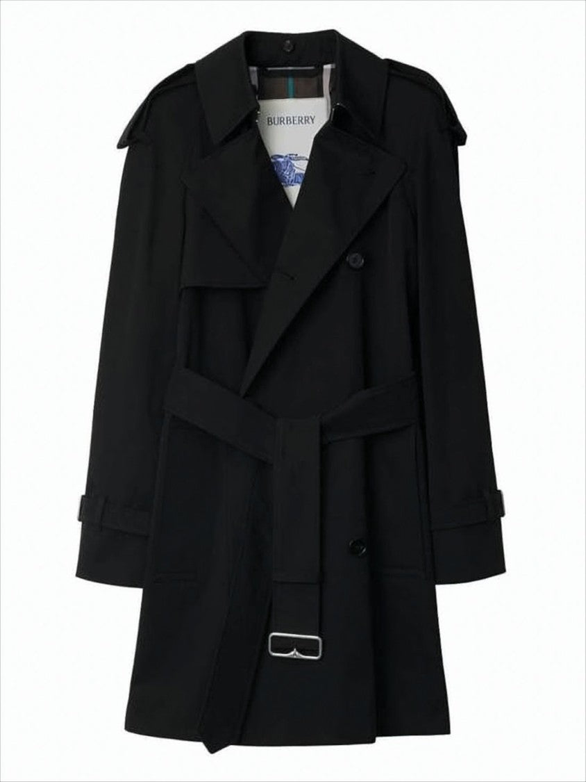 Tailored Mid-Length Trench Coat