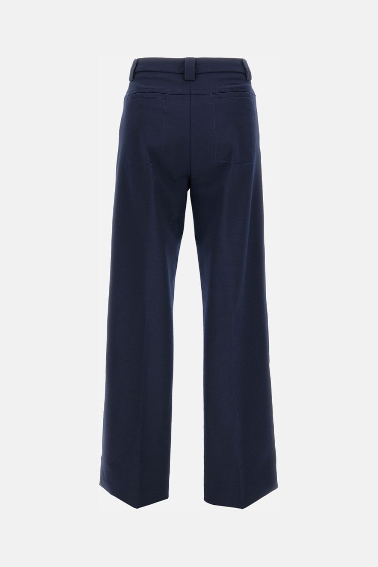 "Alek" Wool Blend Trousers