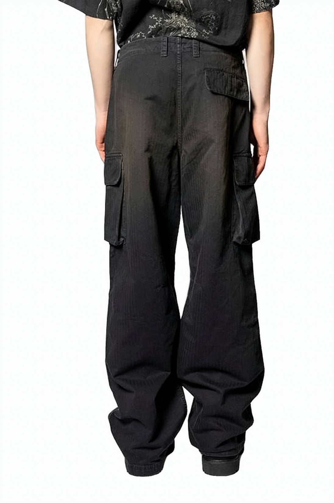 Straight-Leg Cargo Pants with Classic Waistband