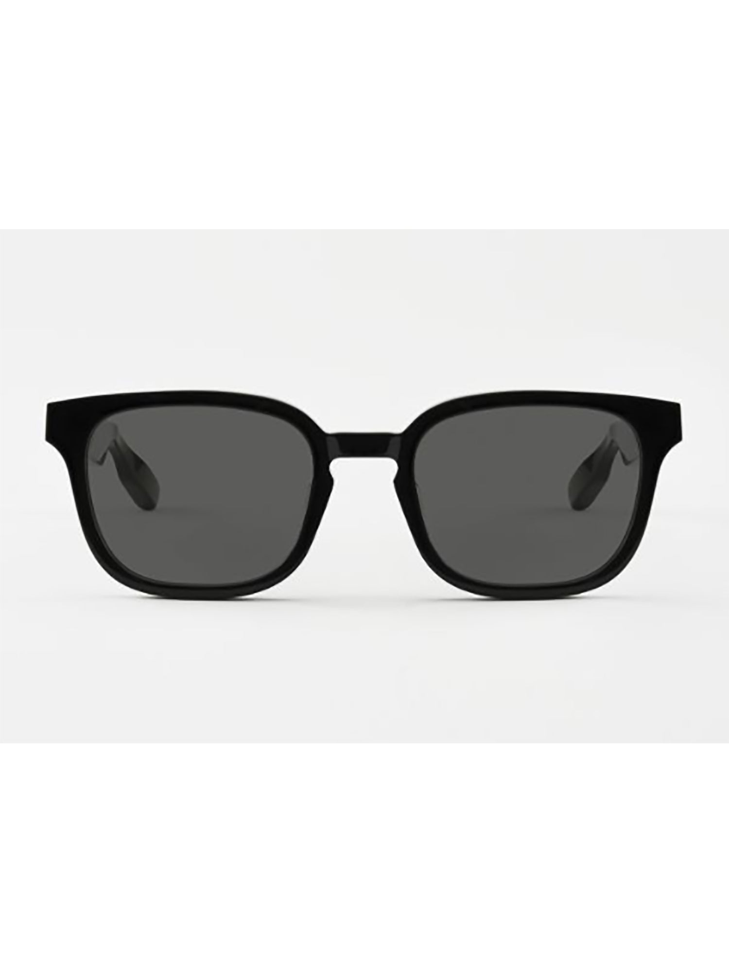 Modern Angular Black Acetate Sunglasses