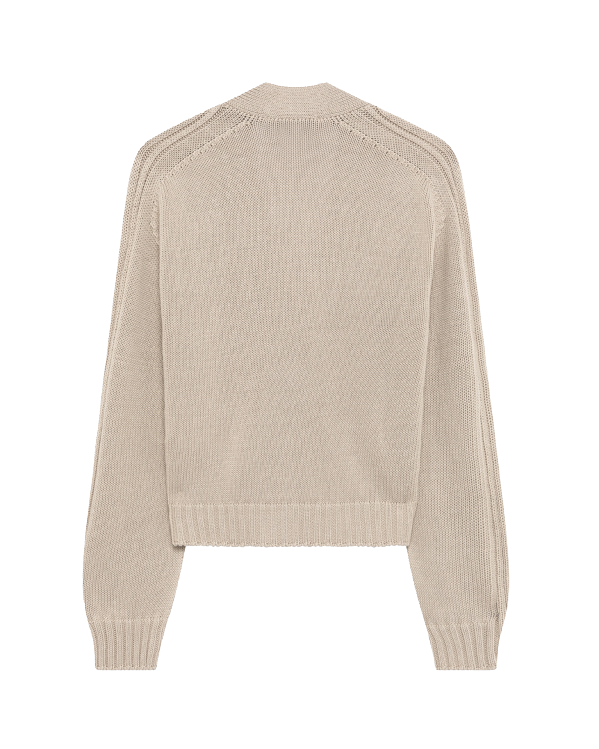 Boxy Integral Rope Cardigan