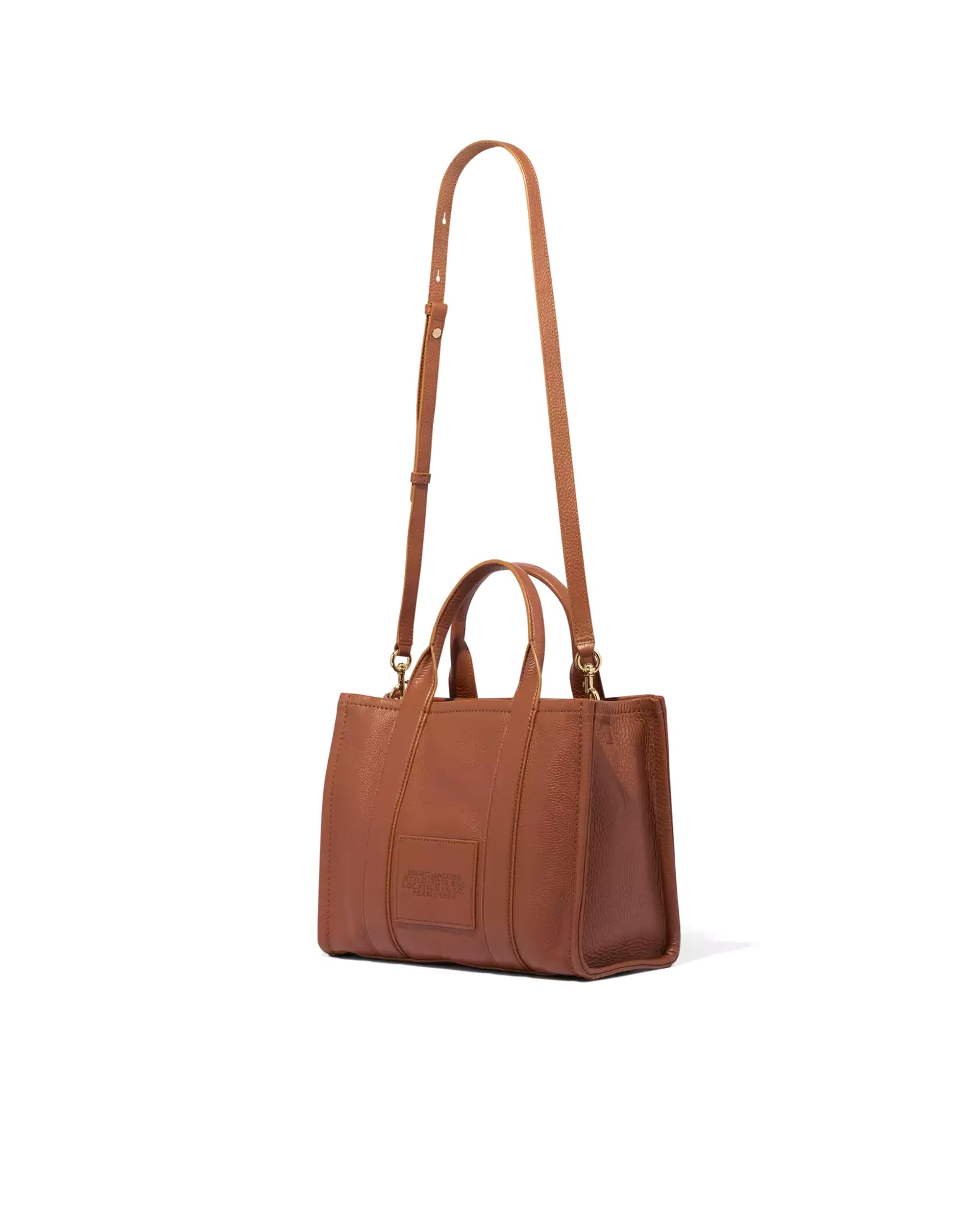 Medium Textured Leather Tote Bag