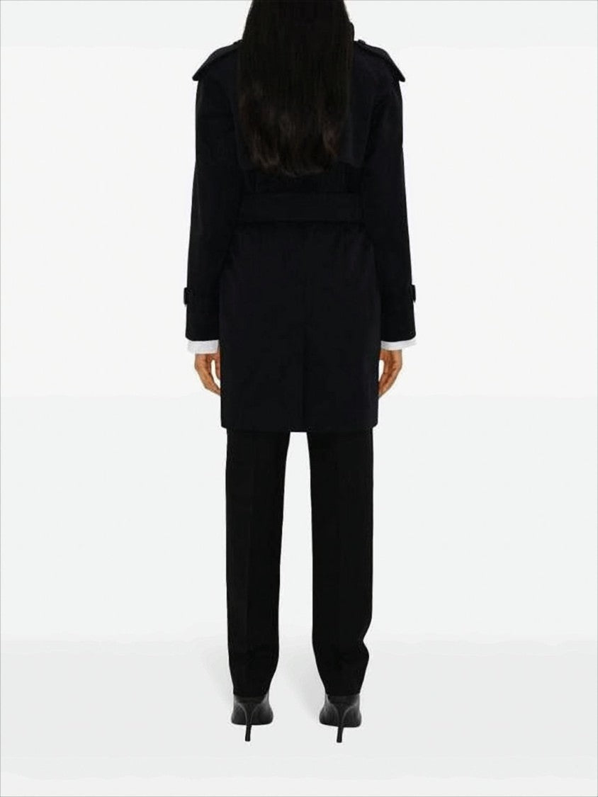 Tailored Mid-Length Trench Coat