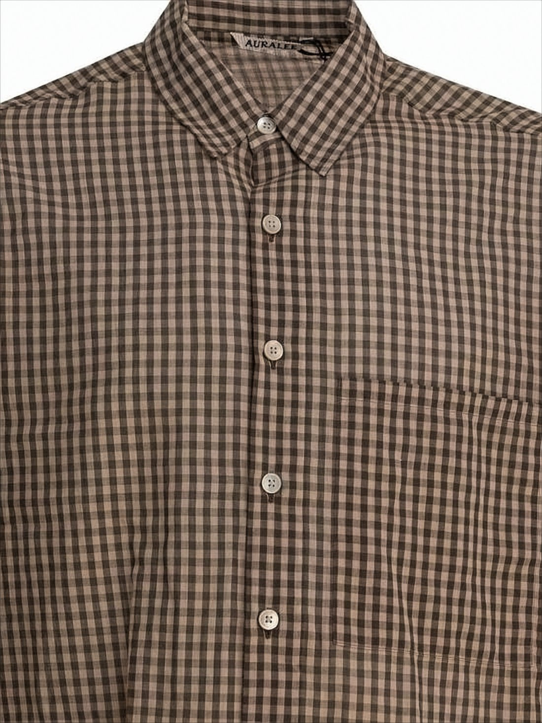Classic Gingham Check Long-Sleeve Shirt