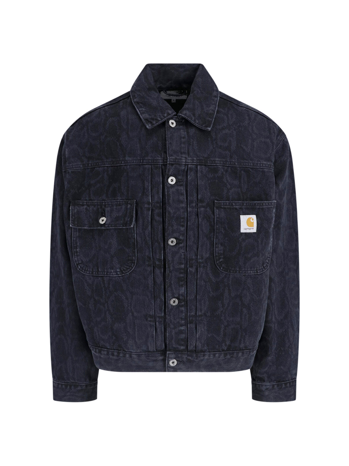 Black Belmar Snake Camo Denim Jacket