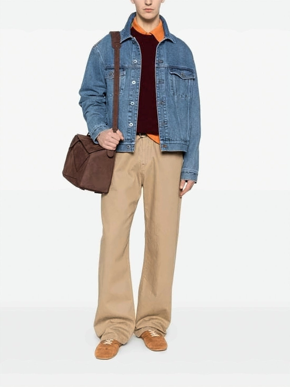 Classic Denim Jacket With Signature Accents