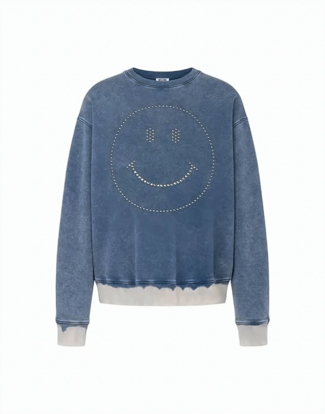 Washed Denim Blue Long-Sleeve Shirt