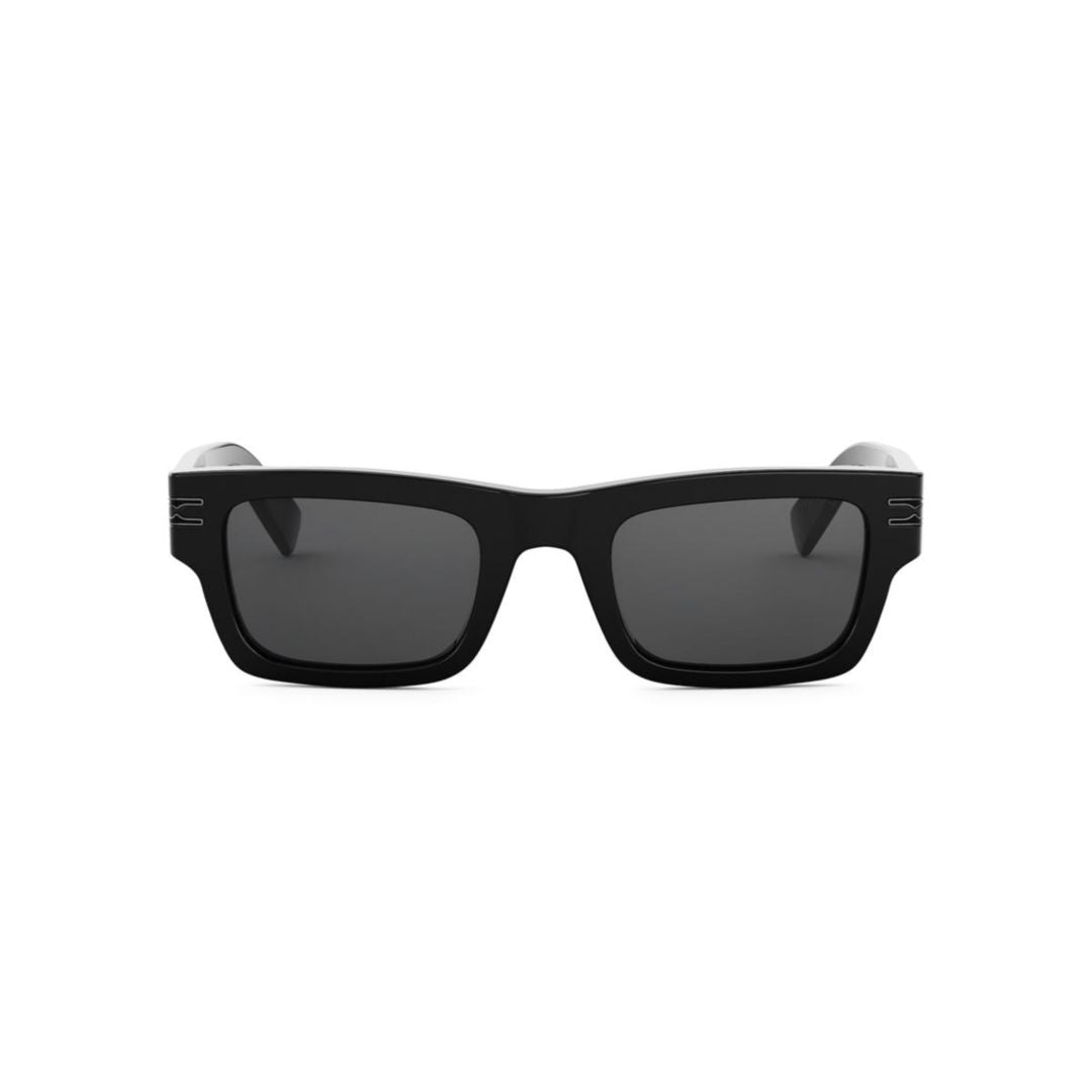 Bv40064i Rectangular Black Sunglasses