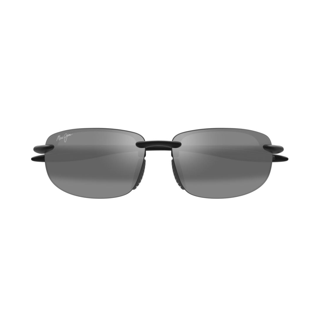 Hookipa Ultra Af Rimless Black Sunglasses with Rectangular Lenses