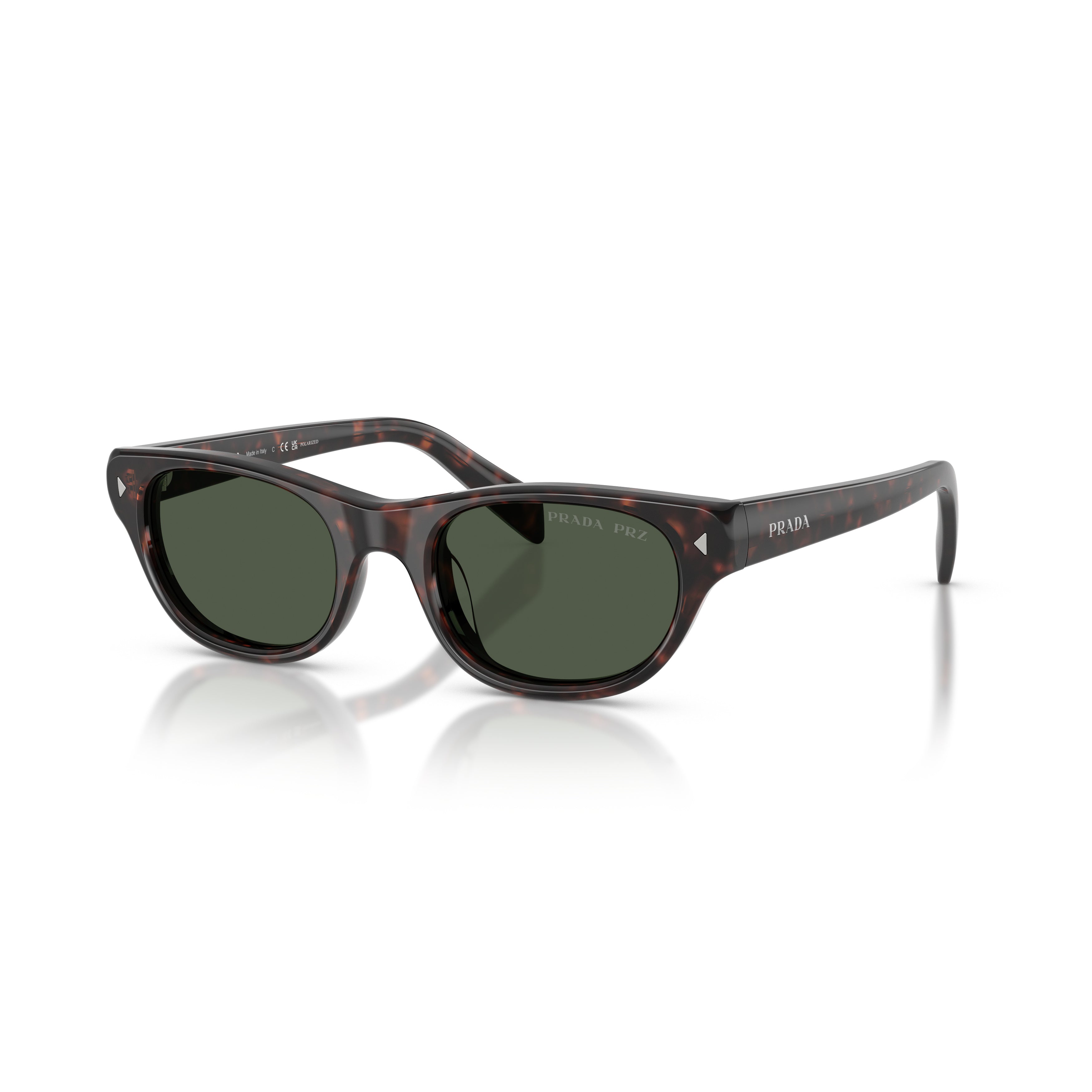 0pr C08s Tortoiseshell Acetate Sunglasses