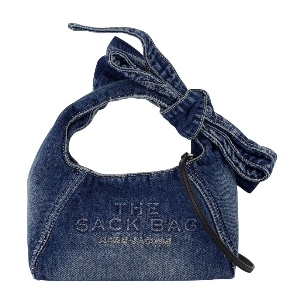 The Mini Sack Purse - Cotton - Blue