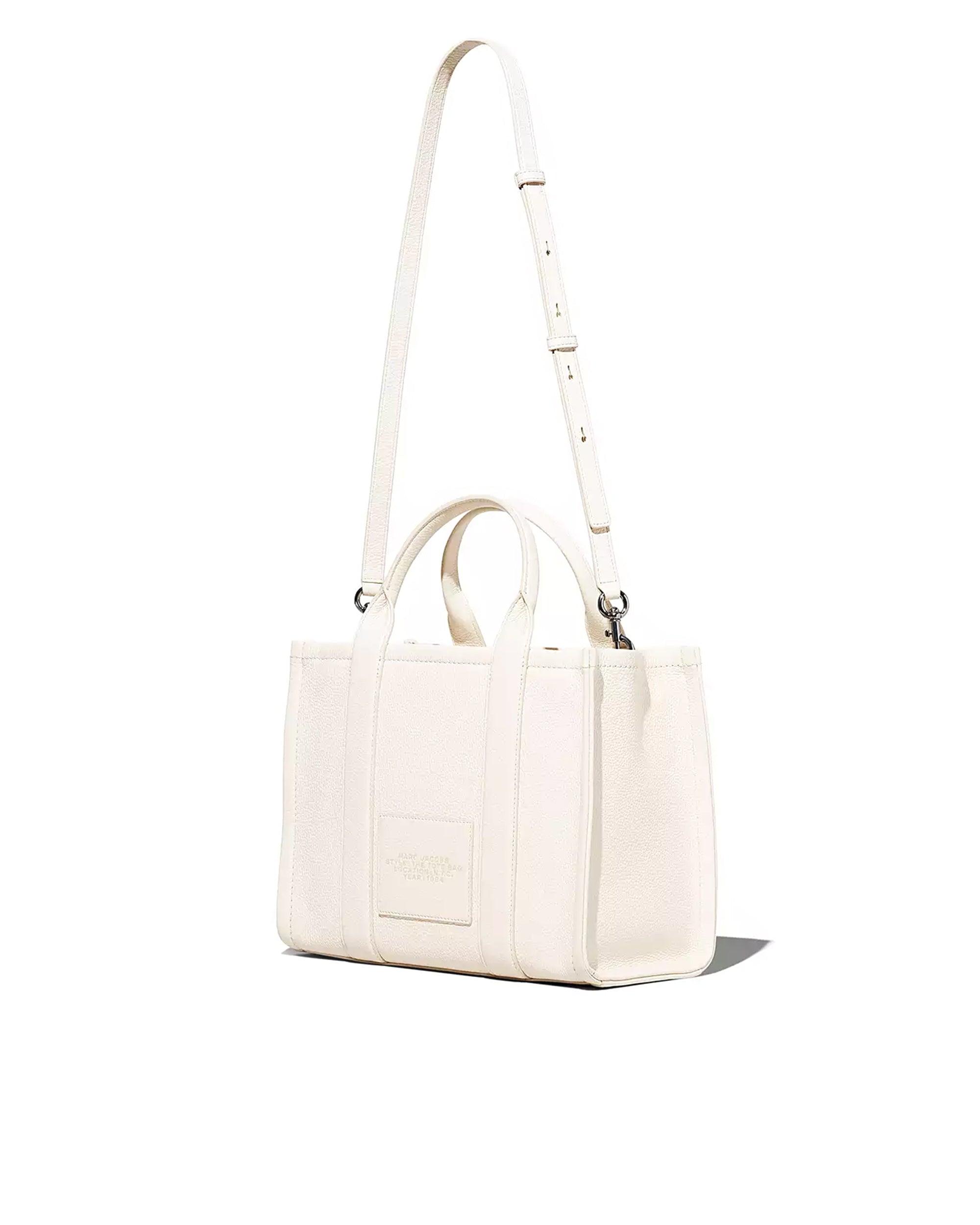 Silver Medium Tote Bag